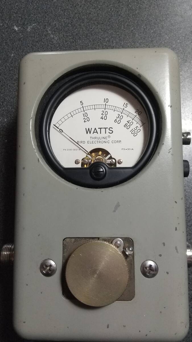 BIRD WATTMETER Model 4430 バードパワー計  本体 BIRD43 サンプル端子有りの画像1