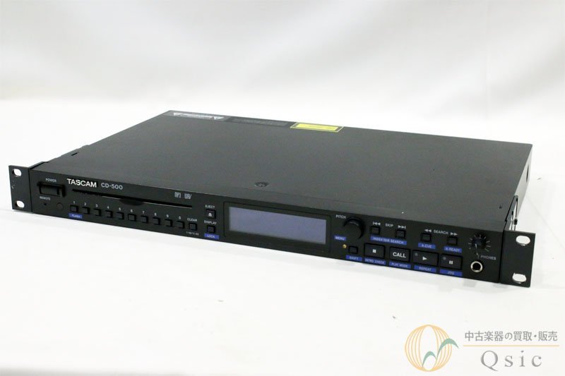 [良品] TASCAM CD-500 充実した機能の業務用CDプレーヤー [NK657]