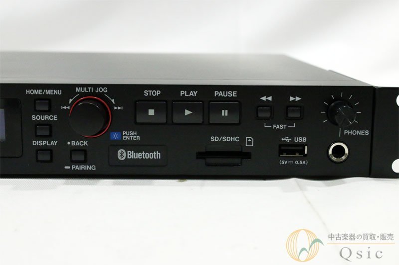 [良品] TASCAM CD-400U Bluetooth/AM・FMチューナー搭載CD/SD/USBプレーヤー 2023年製 [NK355]_画像6