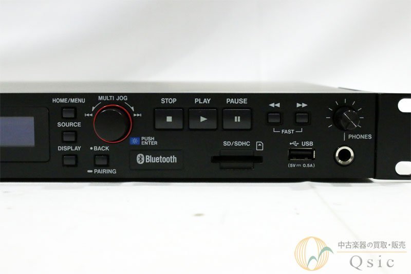 [極美品] TASCAM CD-400U Bluetooth/AM・FMチューナー搭載CD/SD/USBプレーヤー 2023年製 [NK346]_画像6