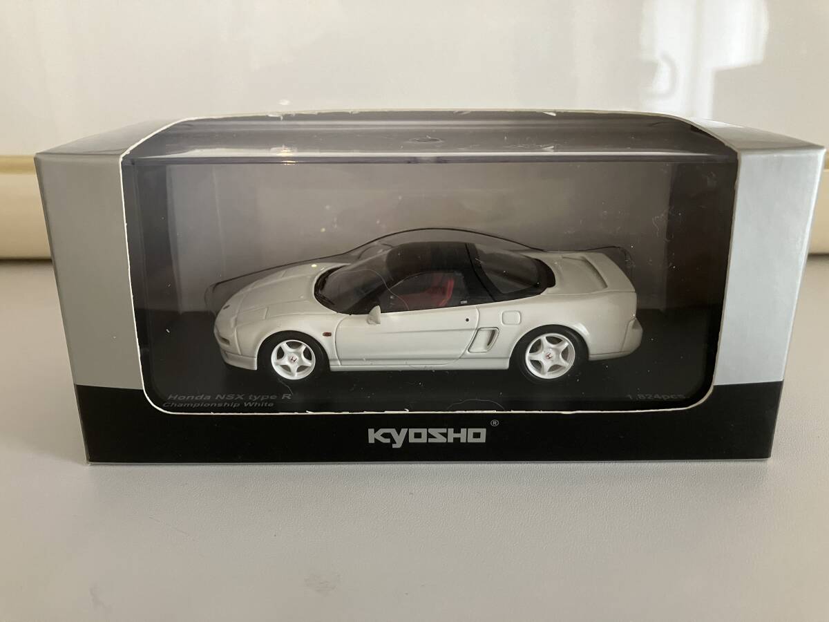 ③ 京商 1/43 HONDA NSX type R【チャンピオンシップ ホワイト】_画像7