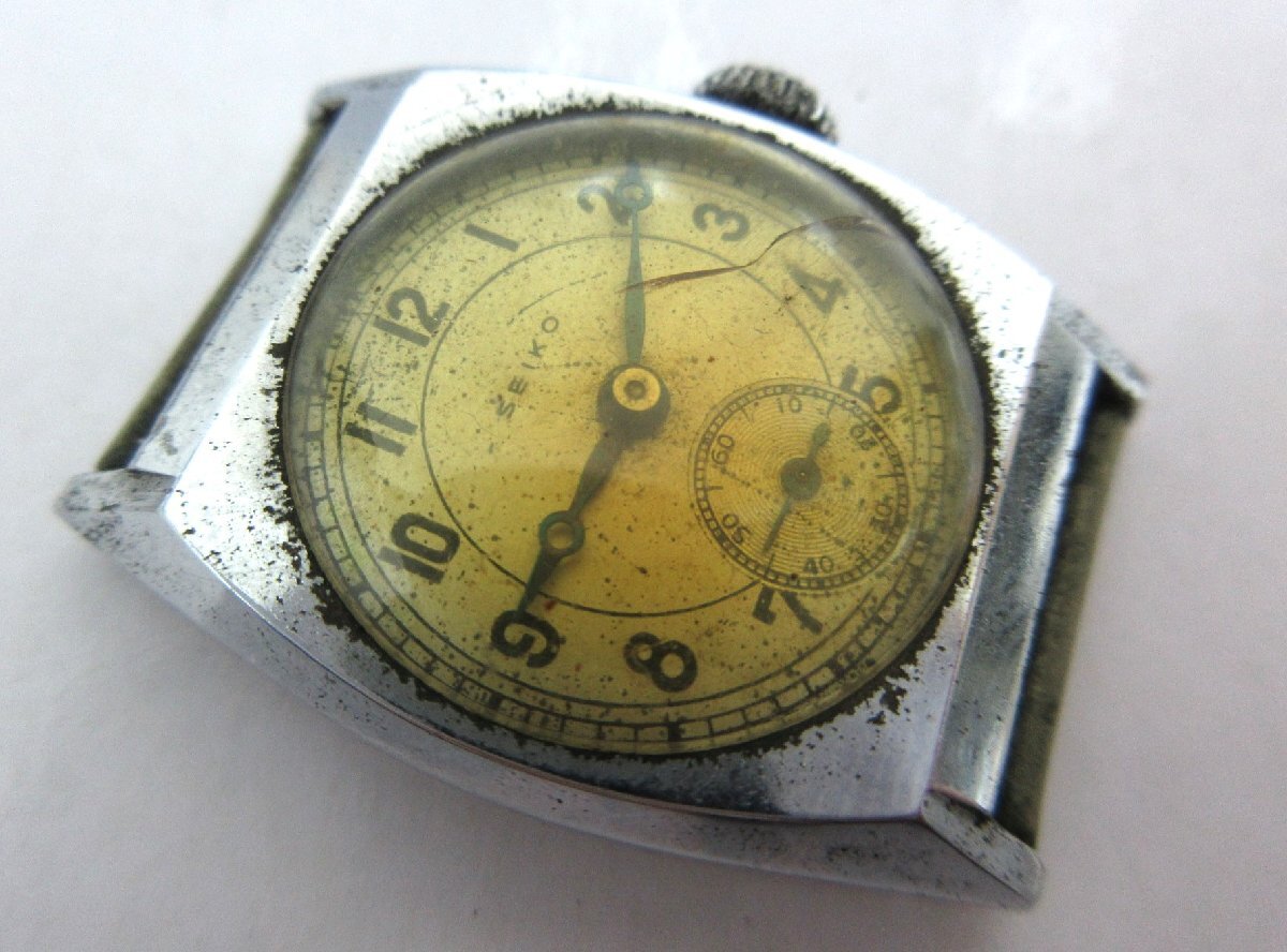 SEIKO/セイコー：アンティーク スモセコ 手巻き 腕時計 9123 レディース アンティーク 不動品/ジャンク品/中古/USED_画像2