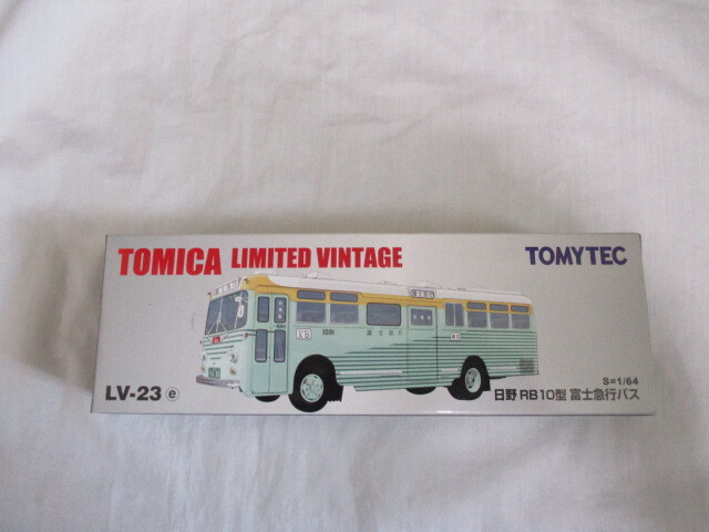 TOMICA LIMITED VINTAGE 日野 ＲＢ１０型 富士急行バス (LV-23e)_画像1
