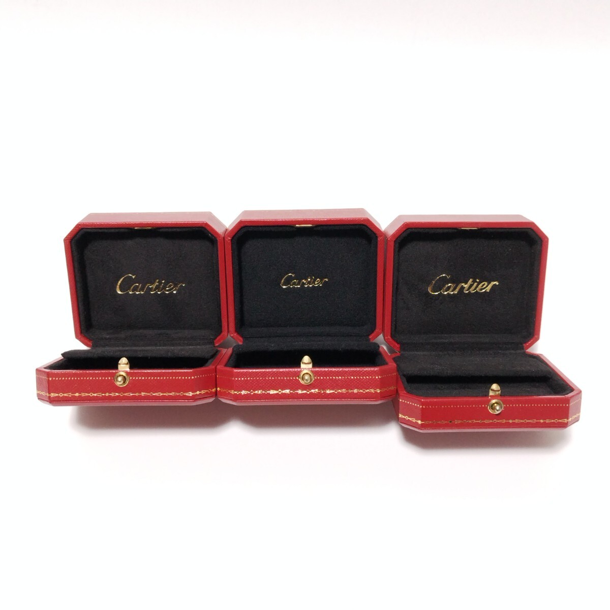 Cartier カルティエ ピアス 空箱 ボックス ケース 6点 まとめ セット S-0052の画像4