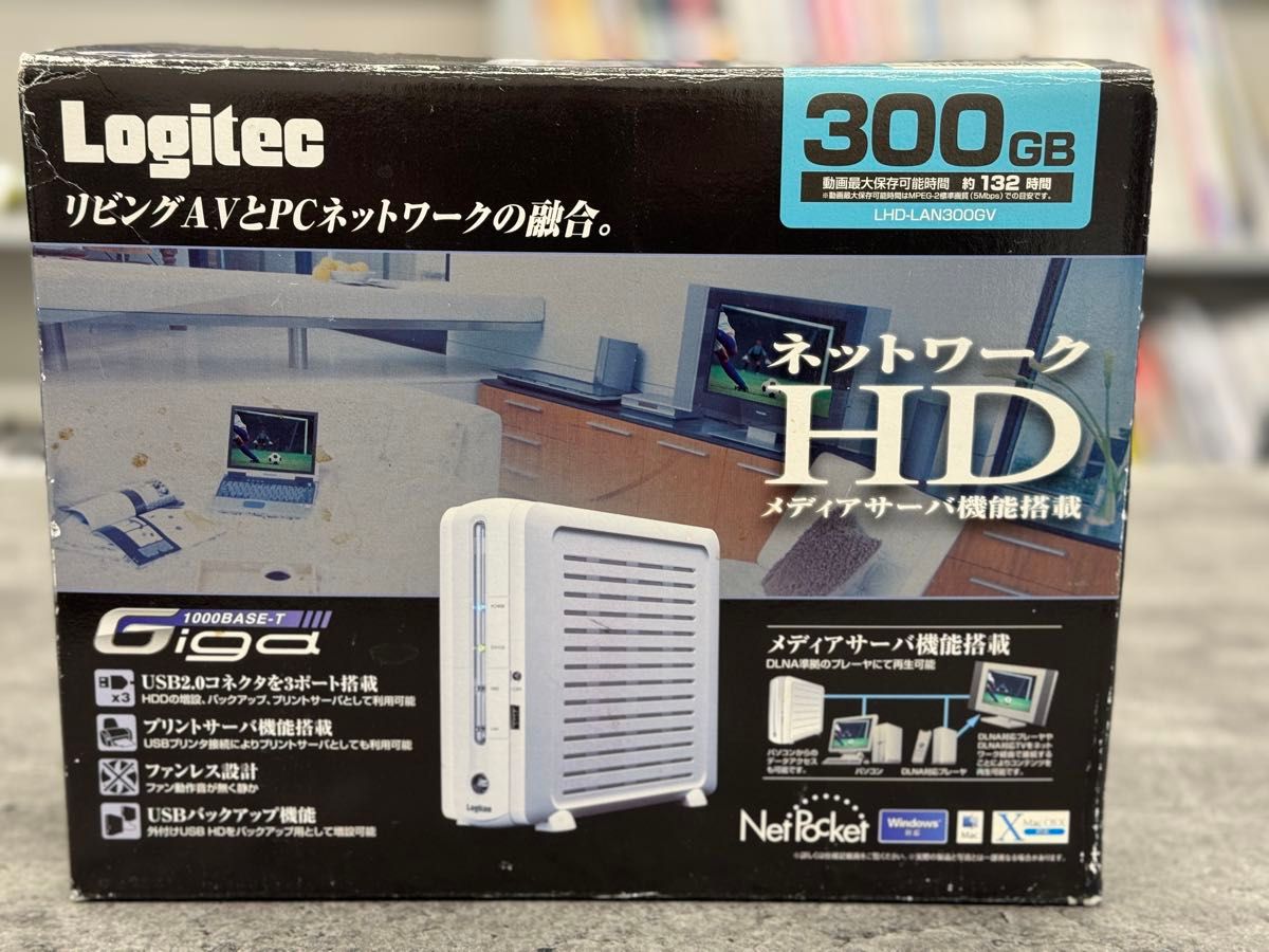 【未使用品】LOGITEC LHD-LAN300GV