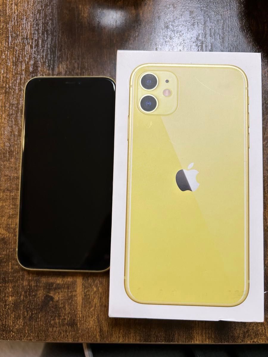 iPhone11 イエロー　SIMフリー64GB