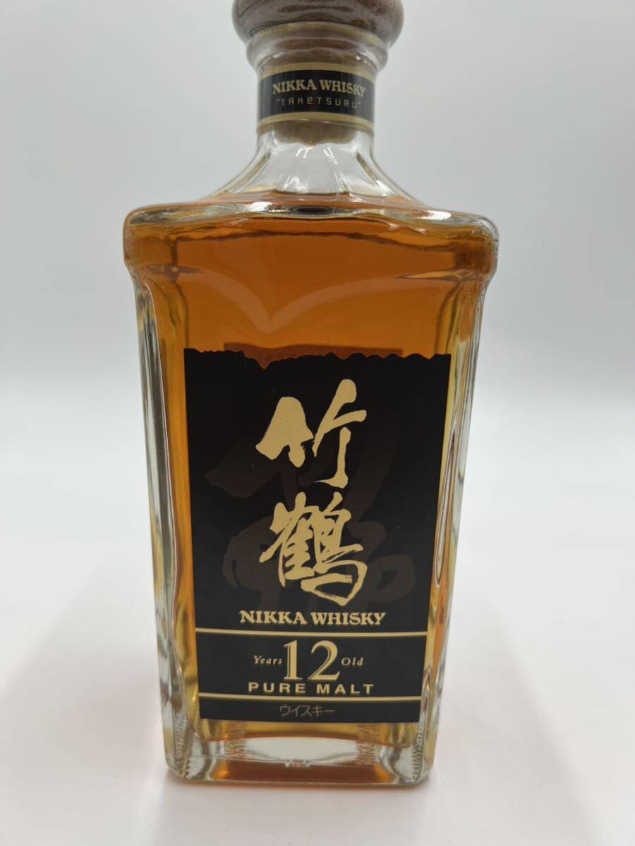 【未開封】　竹鶴 12年　NIKKA WHISKY PURE MALT ピュアモルト ウイスキー ニッカ 660ml角瓶 #Earth32_画像2