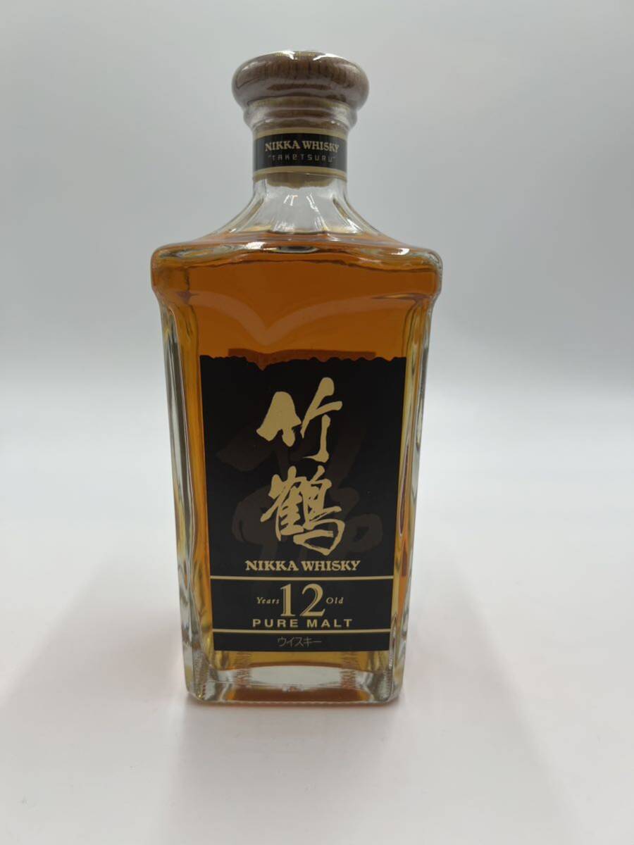 【未開封】　竹鶴 12年　NIKKA WHISKY PURE MALT ピュアモルト ウイスキー ニッカ 660ml角瓶 #Earth32_画像1