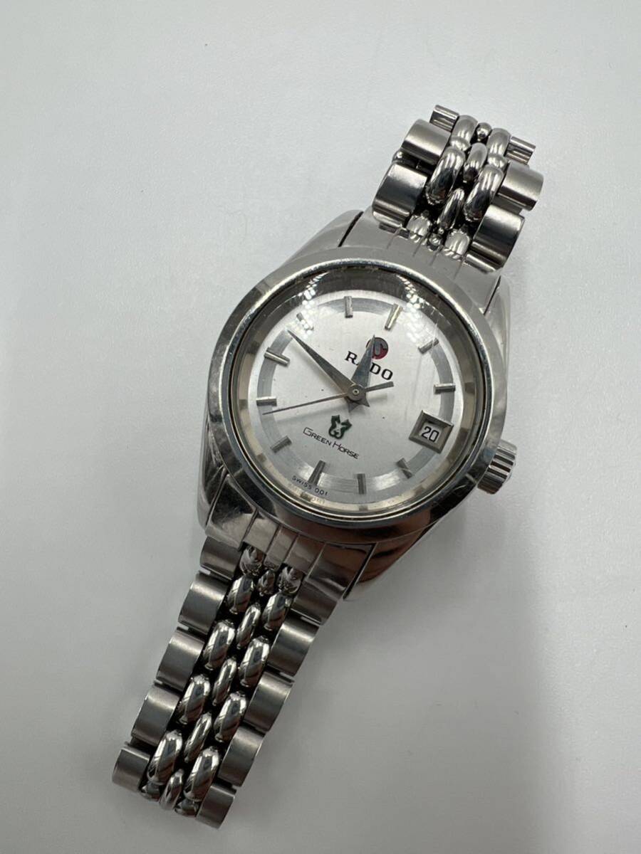 時計　RADO GREEN HORSE 561.3674.4 自動巻き レディース　ラドー_画像1