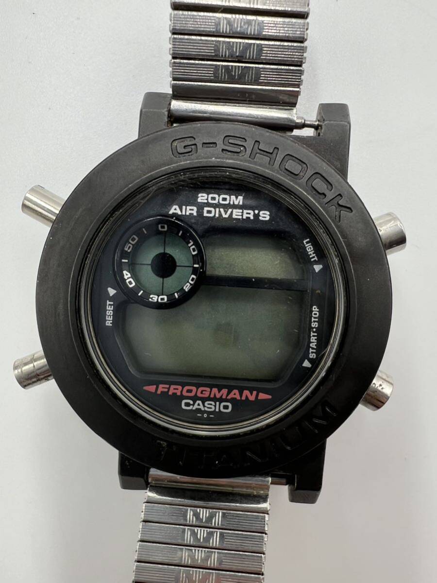 時計　CASIO G-SHOCK FROGMAN 200M AIR DIVER'S DW-8200 フロッグマン カシオ クォーツ Gショック _画像2