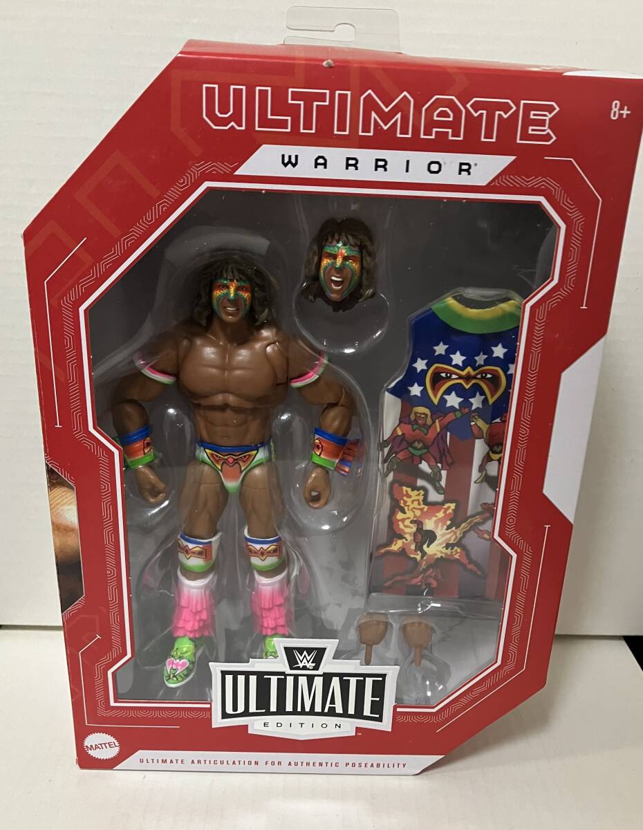 WWE Mattel Elite Ultimate Warrior アルティメット・ウォリアー マテル WWF WCW 新品未開封 _画像1
