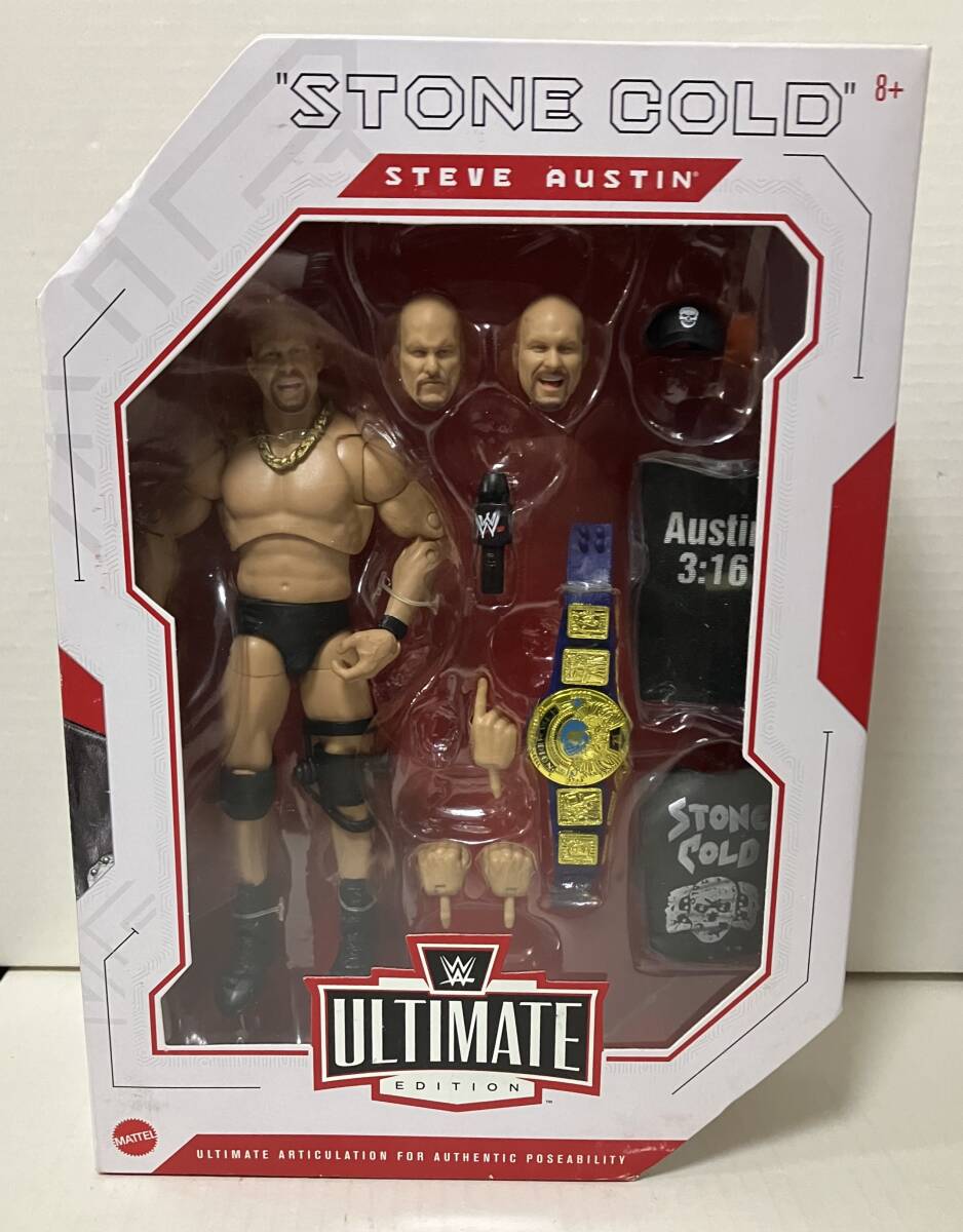 WWE Mattel Elite Ultimate Stone Cold Steve Austinストーン・コールド・スティーブ・オースチン マテル プロレスフィギュア WWF 新品_画像1