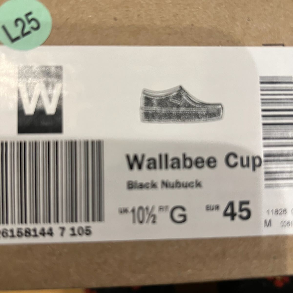 [未使用] CLARKS WALLABEE ワラビー 希少カラー　ブラッククラークス ORIGINALS オリジナルズ CLARKS_画像9