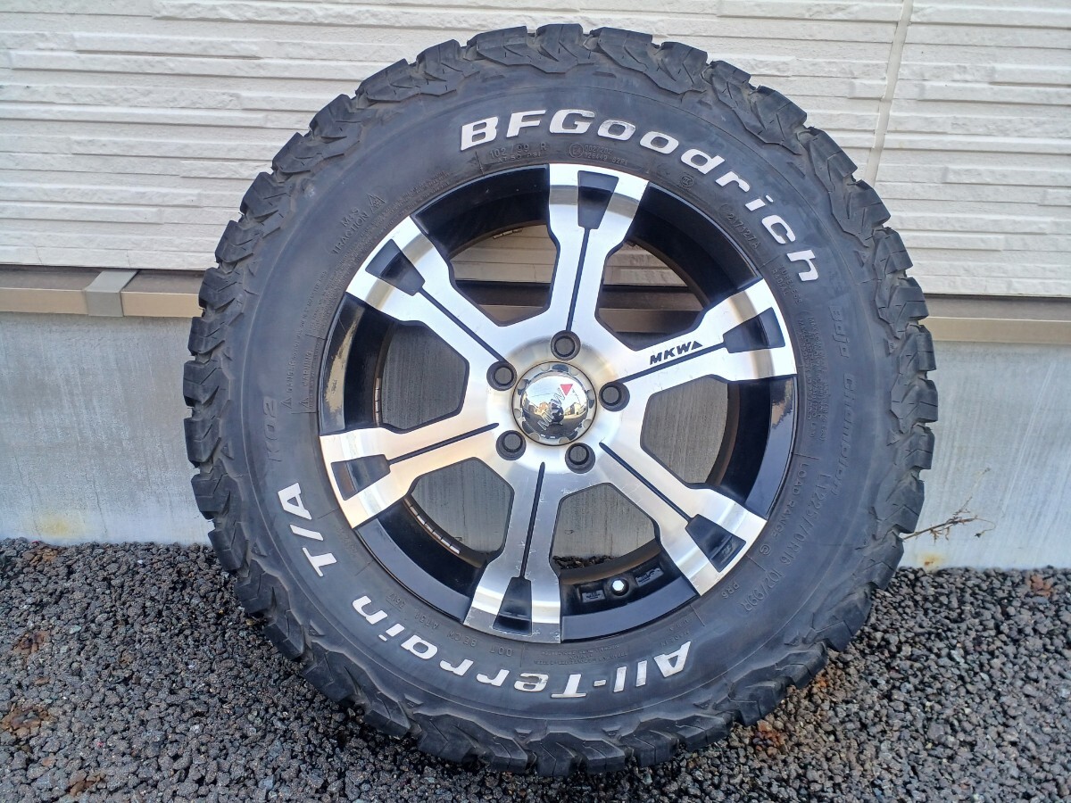 ★ＭＫ-36★ 225/70 Ｒ16 Goodrich All-terrain グッドリッチ ホワイトレター デリカD5 エクストレイル アウトランダー RAV4 デリカの画像3