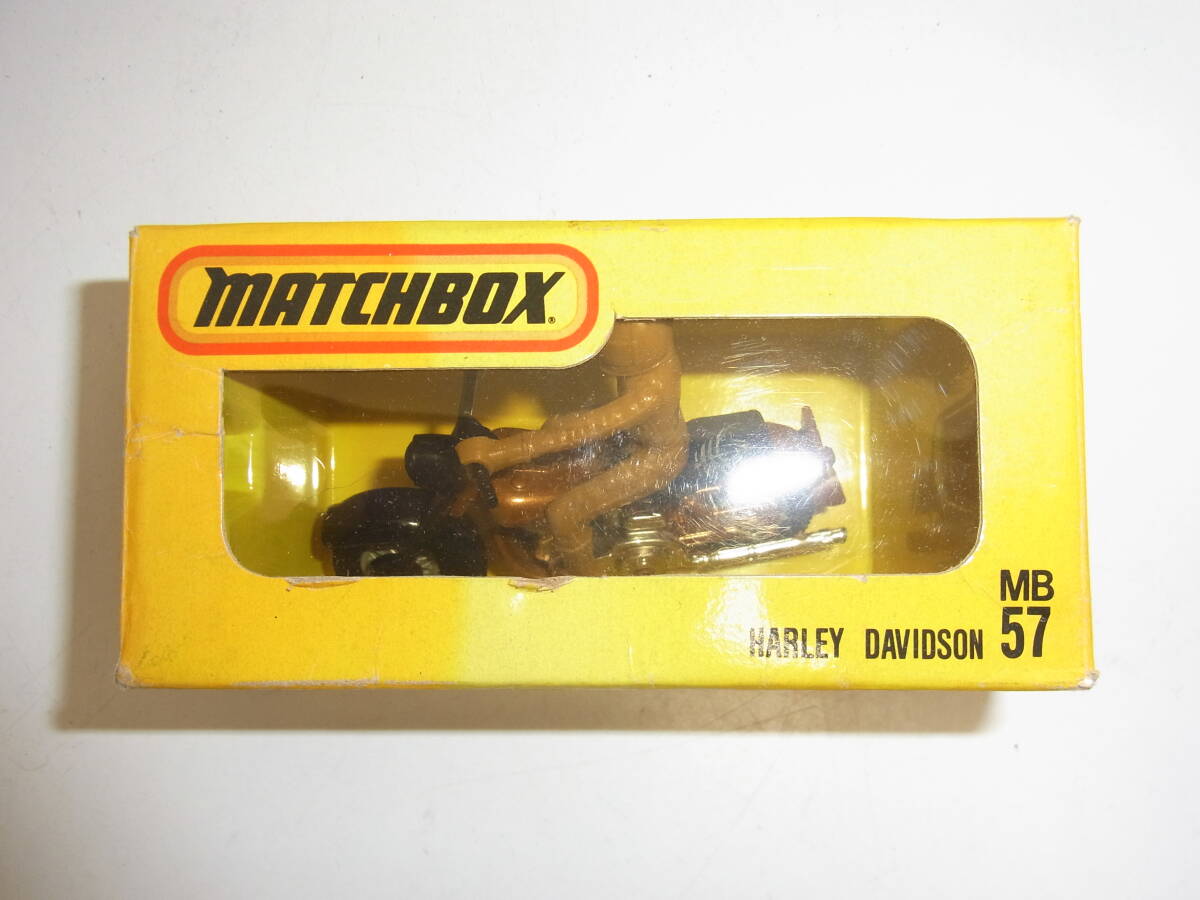 H◇MATCHBOX/マッチボックス MB-57 HARLEY DAVIDSON ハーレーダビッドソン_画像1