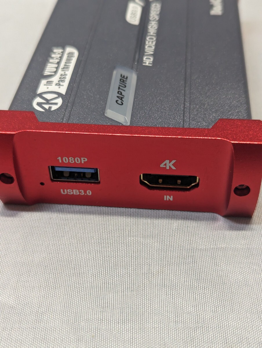 Basicolor HSV3218 USB3.0 キャプチャーボード switch対応 4K60FPS HDMIゲームキャプチャー パススルー対応 USB3.0 HDMIケーブル_画像4
