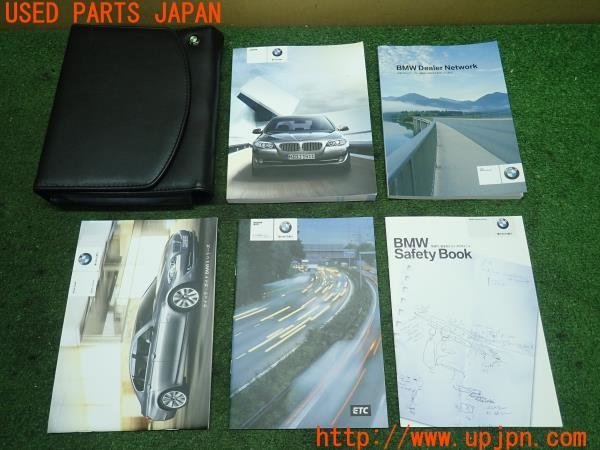 3UPJ=99130802]BMW 528i(FR30 F10)前期 取扱説明書 取説 車両マニュアル 中古_画像をご確認ください