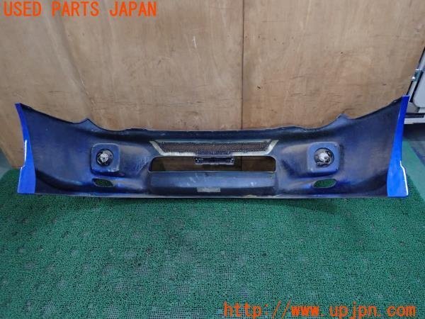 3UPJ=11400048]インプレッサ WRX STi(GDB)丸目 C-WEST フロントバンパー FRP GDバンパー フォグランプ付 エアロ 中古_画像5