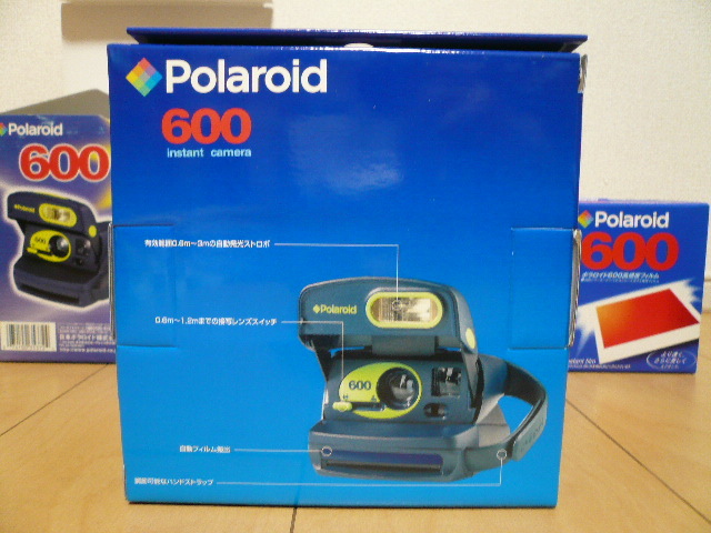 新品未使用! Polaroid 600 ポラロイド600 プラスフィルム１本付き! の画像5