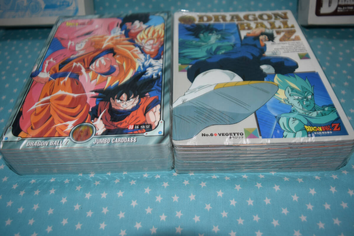 1268] Bandai Dragon Ball Z jumbo Carddas part 1*4 each 100 sheets insertion unopened goods * Toriyama Akira 