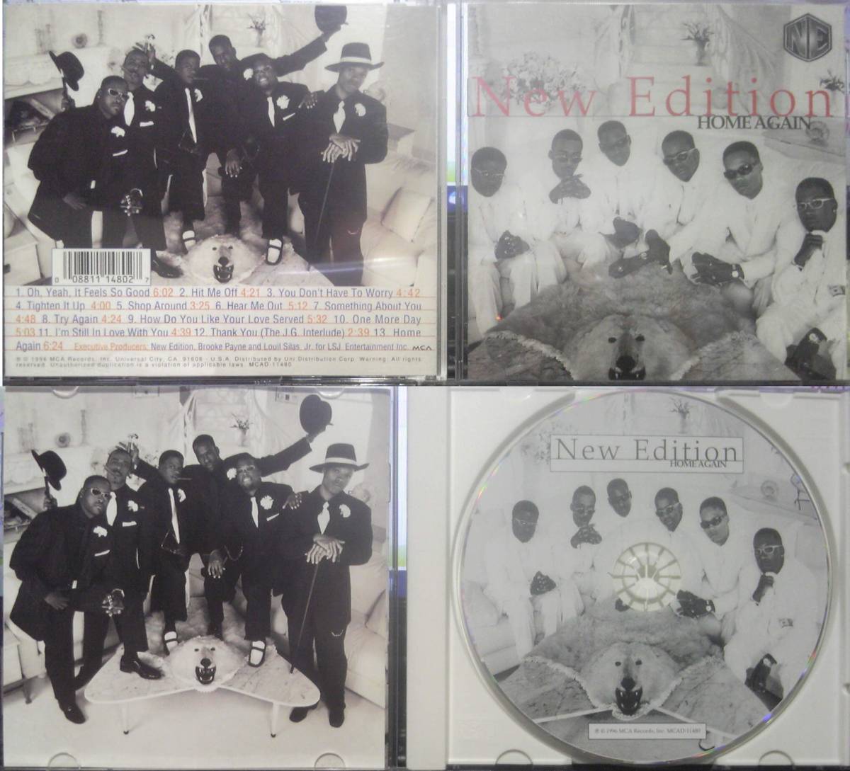 BOBBY BROWN KING OF STAGE,BOBBY,DANCE YA KNOW IT＆NEW EDITION'S GREATEST HITS,HOME AGAIN＆RALPH TRESVANT_画像5
