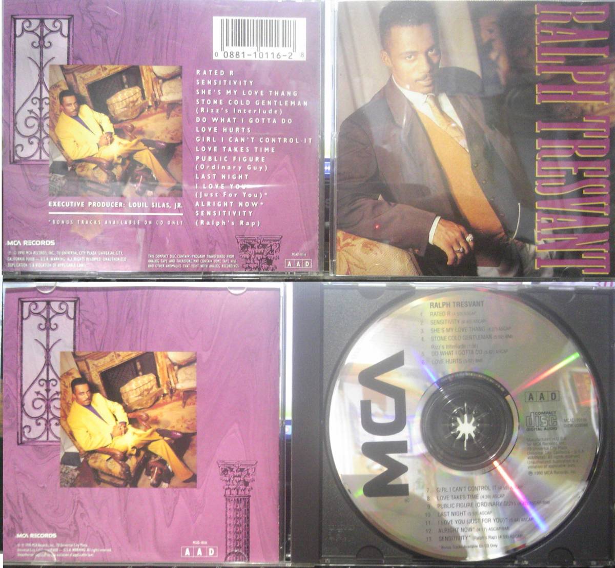 BOBBY BROWN KING OF STAGE,BOBBY,DANCE YA KNOW IT＆NEW EDITION'S GREATEST HITS,HOME AGAIN＆RALPH TRESVANT_画像6
