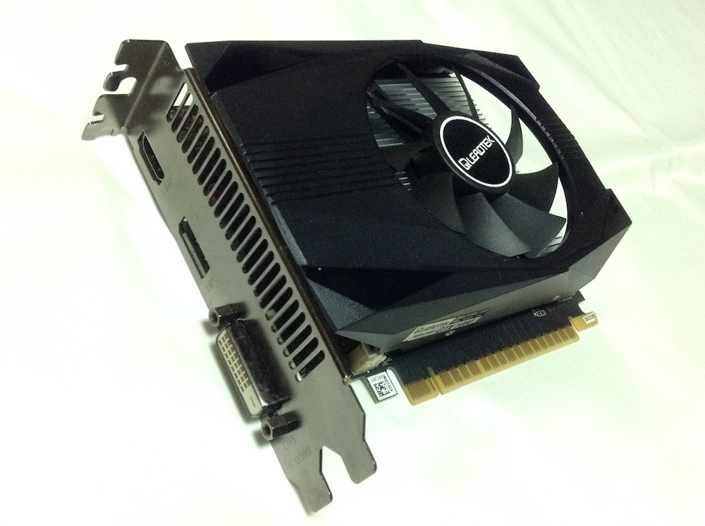 Leadtek Geforce GTX1050 2GB 補助電源不要 動作確認済みの画像1