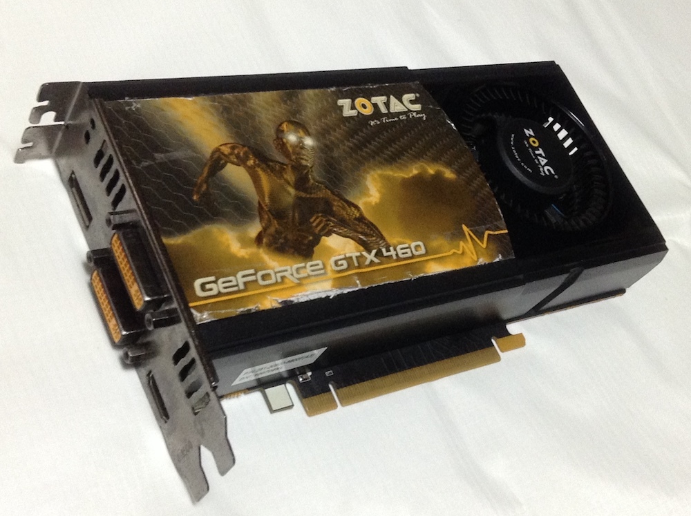 Zotac Geforce GTX460 768MB 動作確認済み_画像1