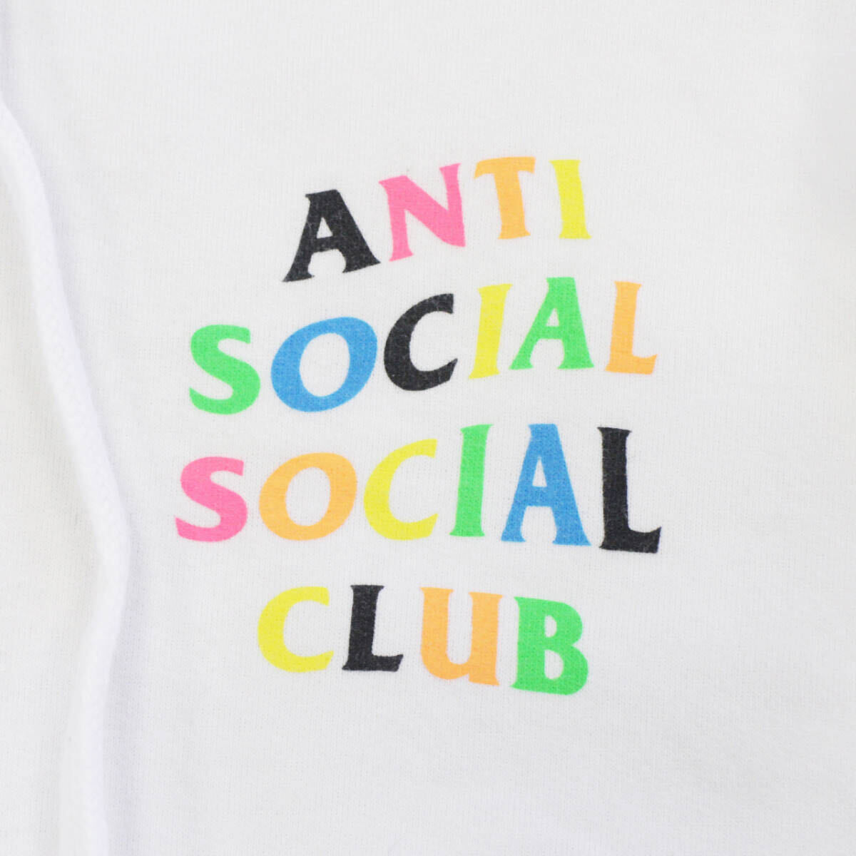 USA製 ANTI SOCIAL SOCIAL CLUB アンチソーシャルソーシャルクラブ パーカー スウェット ホワイト S_画像4
