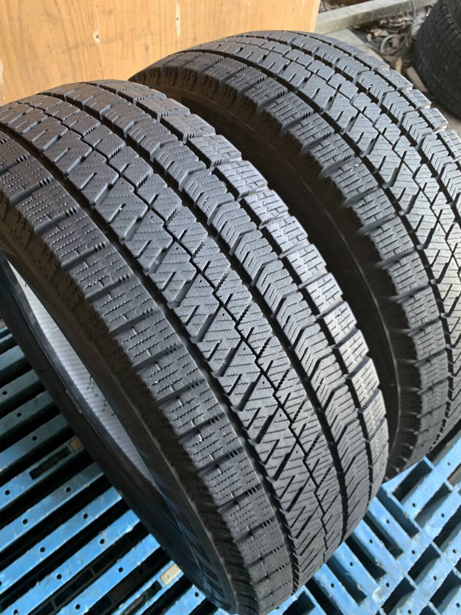 バリ山 ブリヂストン VRX2 185/55R16 製造年数19年 残溝約6.4 6.7㎜ 2本セット MADE IN JAPAN_画像4