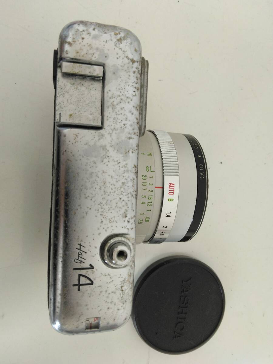 カメラ　フィルムカメラ　YASHICA　ヤシカ　Half　14　レンズ　YASHINON-DX　1：1.4　F=32㎜★395_画像3