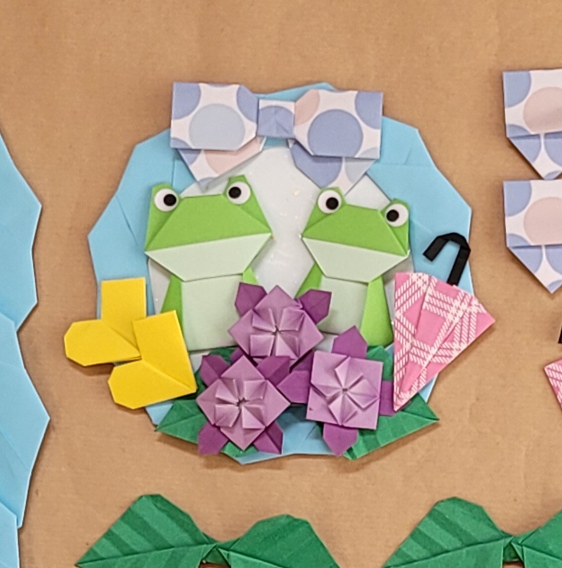  origami lease kit 6 month rainy season decoration construction 5 collection set ①