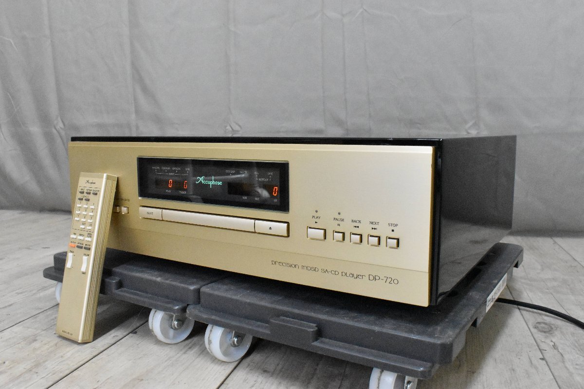 ◇p1270 中古品 Accuphase アキュフェーズ 一体型SACD/CDプレーヤー DP-720_画像1