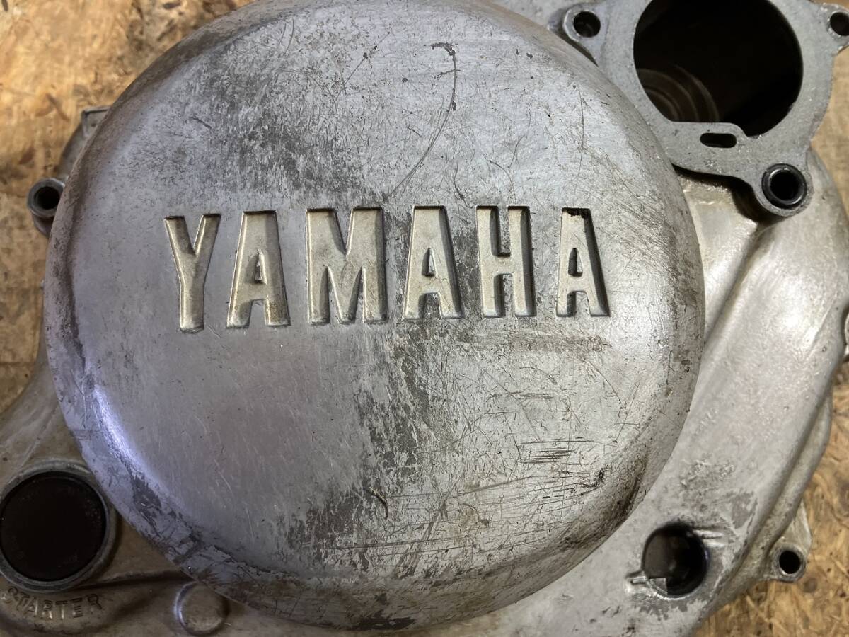 YAMAHA セロー225 エンジンカバー 右側 中古品 ジャンク品_画像2