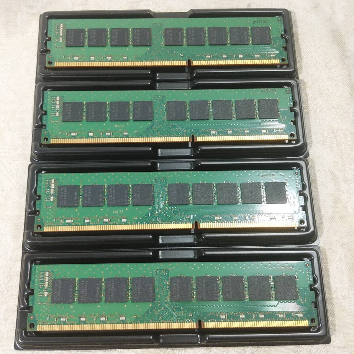 新品 SAMSUNG サムスン 32GBメモリ(8GB×4) DDR3L 1600MHz PC3L-12800E 1.35-1.5V ECCサーバーメモリーRAM 送料無料_画像3