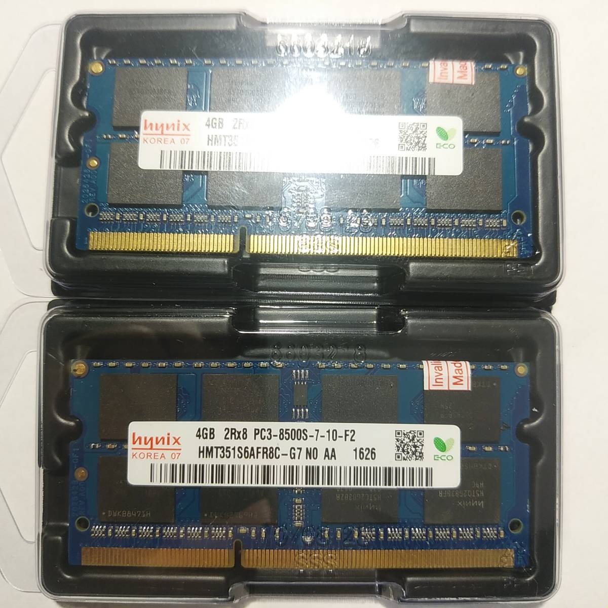  new goods unused Sk-Hynix high nik snow toPC for memory 8GB(4GBx2) 2Rx8 PC3-8500S DDR3-1066 1.5v 204 pin postage 120 jpy ~