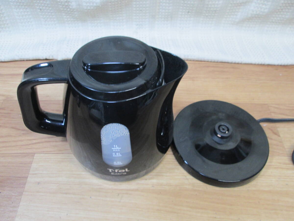 * T-falti fur ru electric kettle 1L Extra KO1718JP hot water dispenser black operation goods *