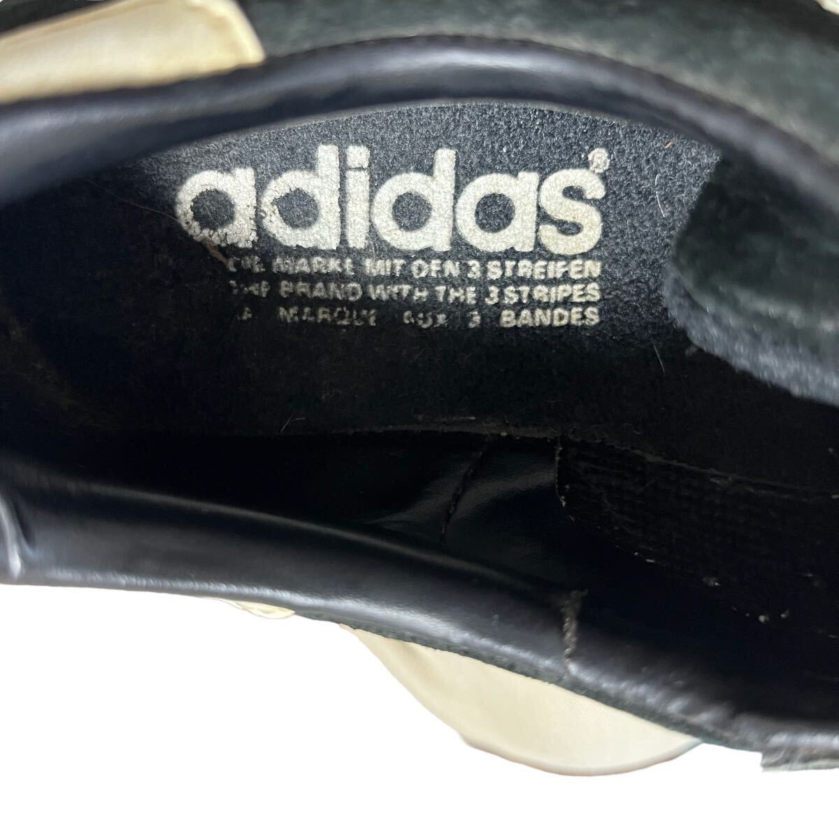 【97製年】adidas(アディダス) スーパースター スエード ブラック ヴィンテージ 24.5cm_画像10