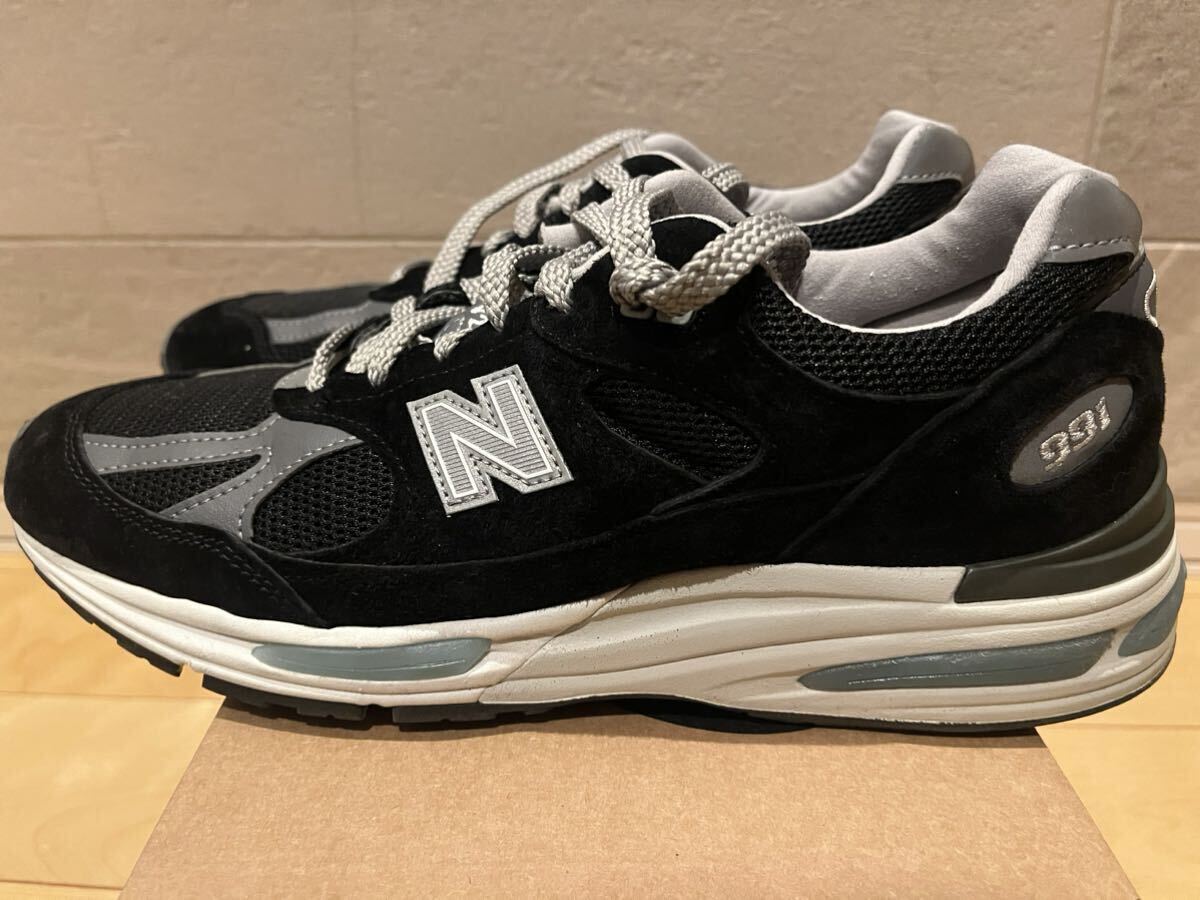 newbalance 991 V2 made in UK ブラック　US8.5 26.5cm ニューバランス　UK8 U991BK2_画像5