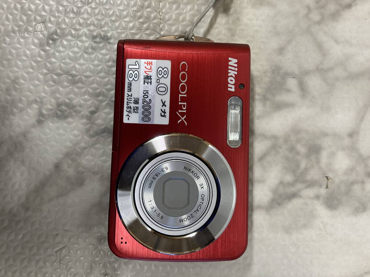 SY2878　Nikon デジタルカメラ COOLPIX S210(本体/バッテリー)現状品_画像3