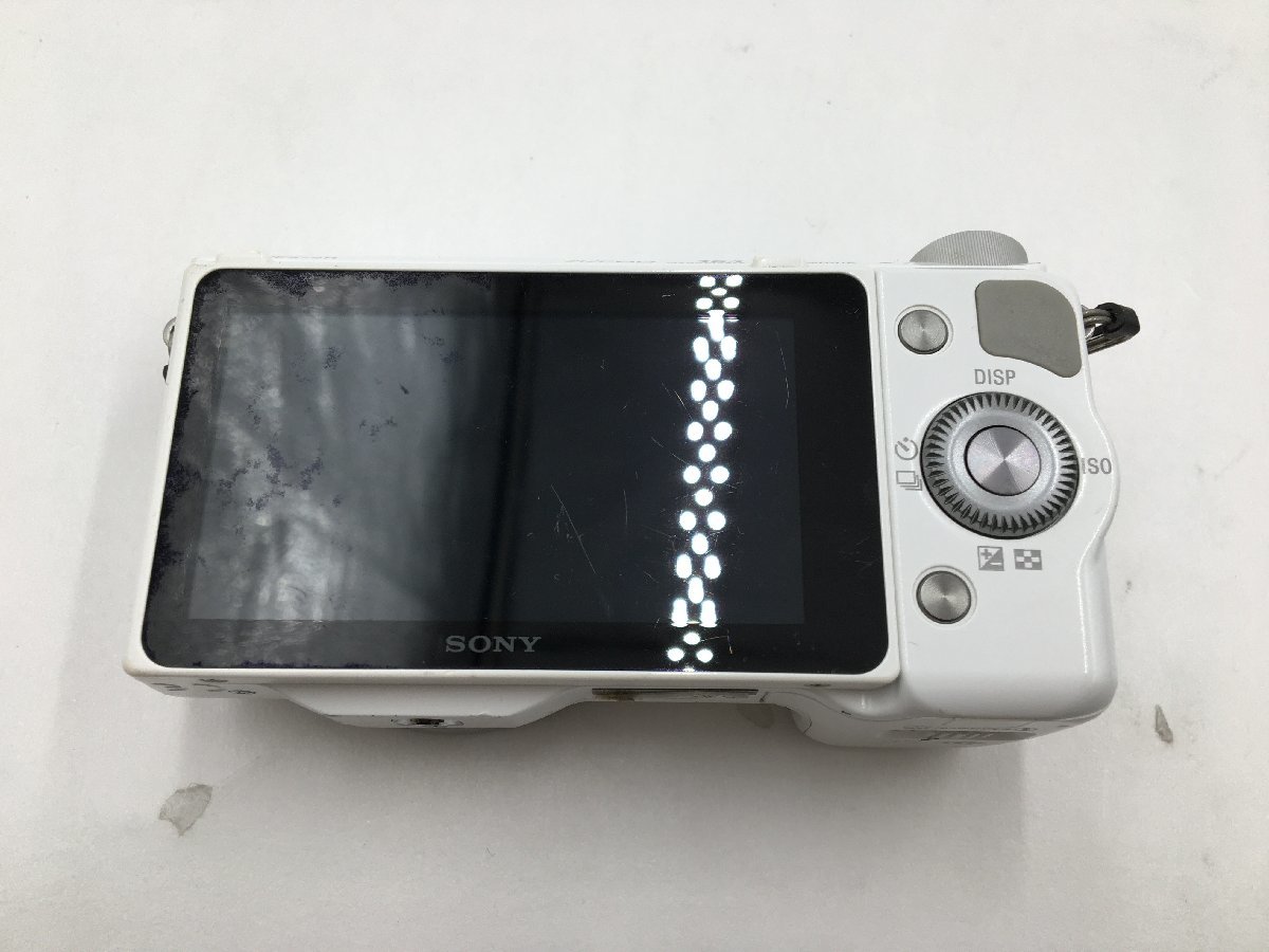 ♪▲【SONY ソニー】ミラーレス一眼カメラ 部品取り NEX-5R/SEL1855 0306 8_画像4