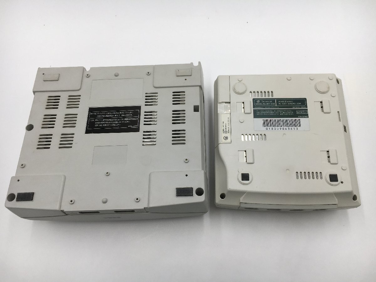 ♪▲【SEGA セガ】セガサターン/ドリームキャスト 本体 2点セット HST-3220 HKT-3000 まとめ売り 0313 2_画像8