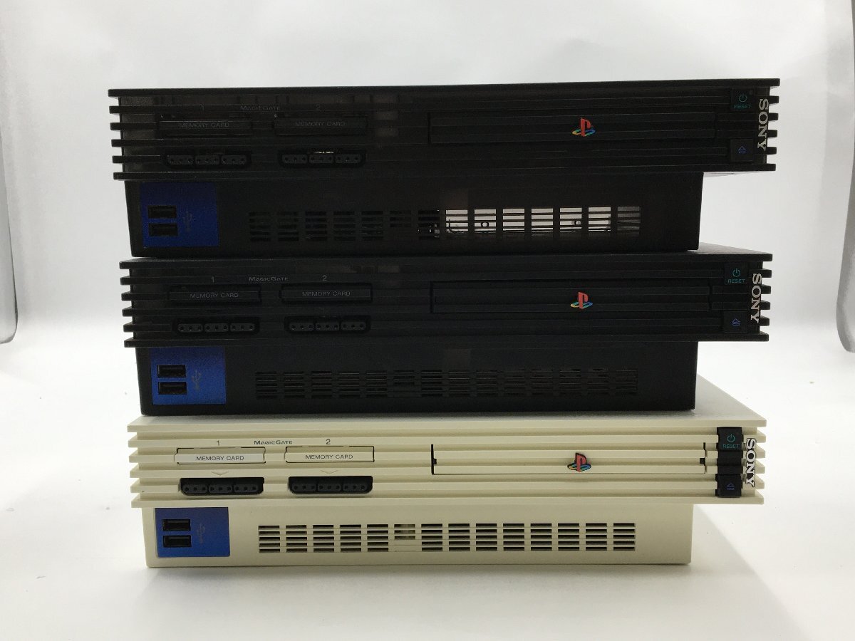 ♪▲【SONY ソニー】PS2 PlayStation2 本体 3点セット SCPH-55000GT 他 まとめ売り 0315 2_画像2