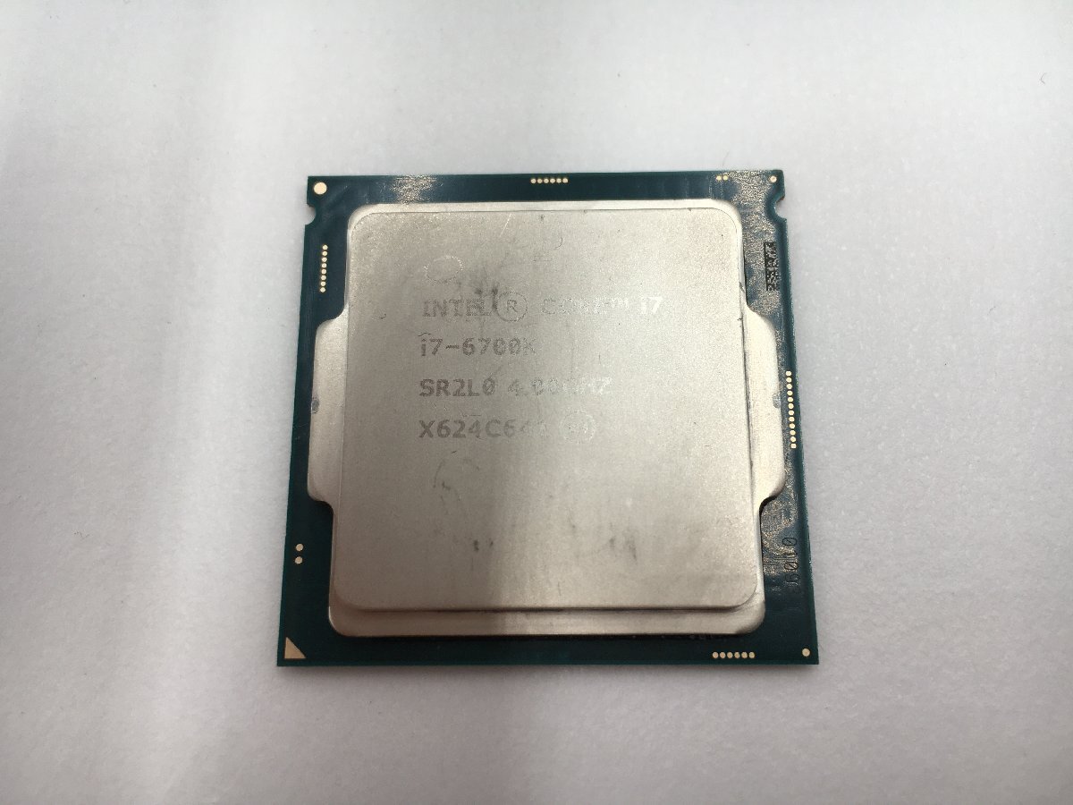 ♪▲【Intel インテル】Core i7-6700K CPU 部品取り SR2L0 0318 13の画像2