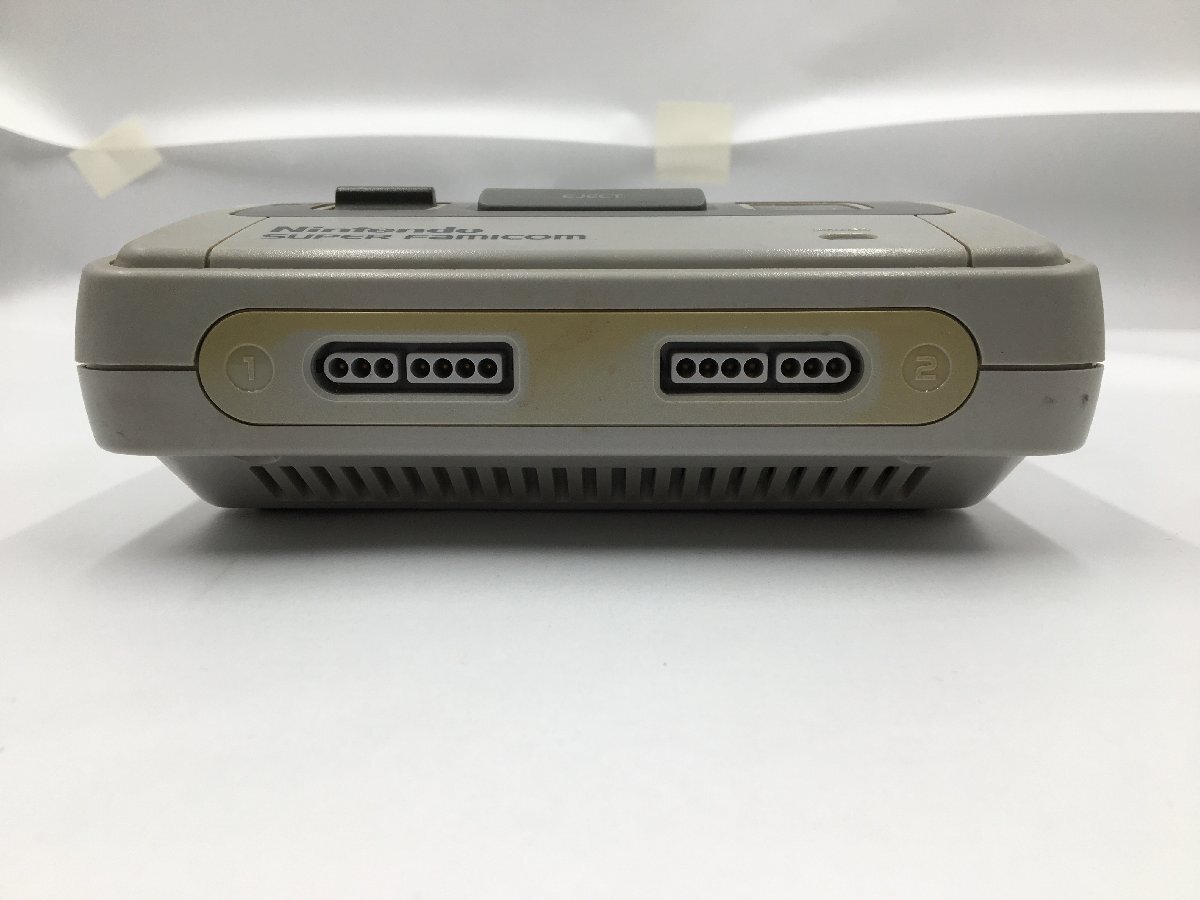 ♪▲【Nintendo】スーパーファミコン 本体 1チップ仕様 SNS 1CHIP 01/コントローラー 3点セット SHVC-001 他 まとめ売り 0320 2_画像3