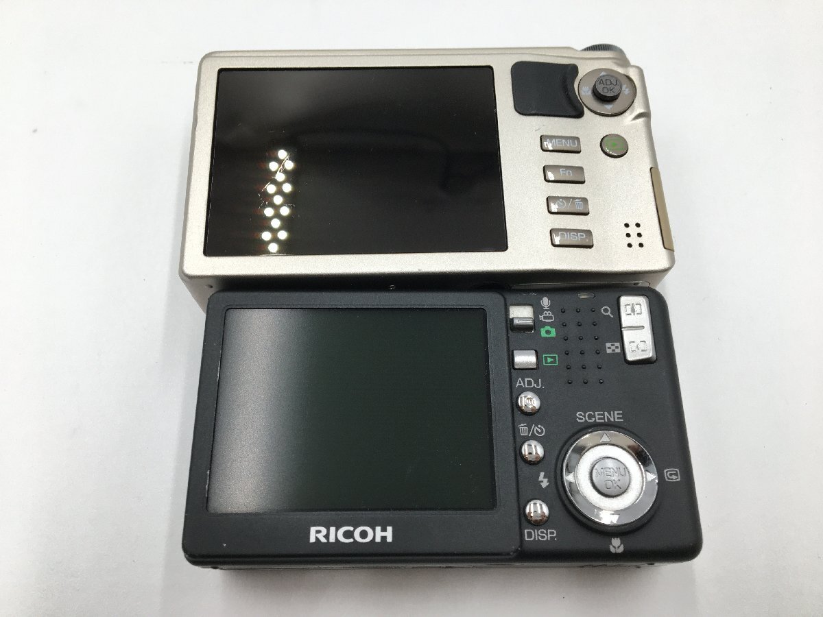 ♪▲【RICOH リコー】コンパクトデジタルカメラ 2点セット CX4/Caplio R4 まとめ売り 0325 8_画像3