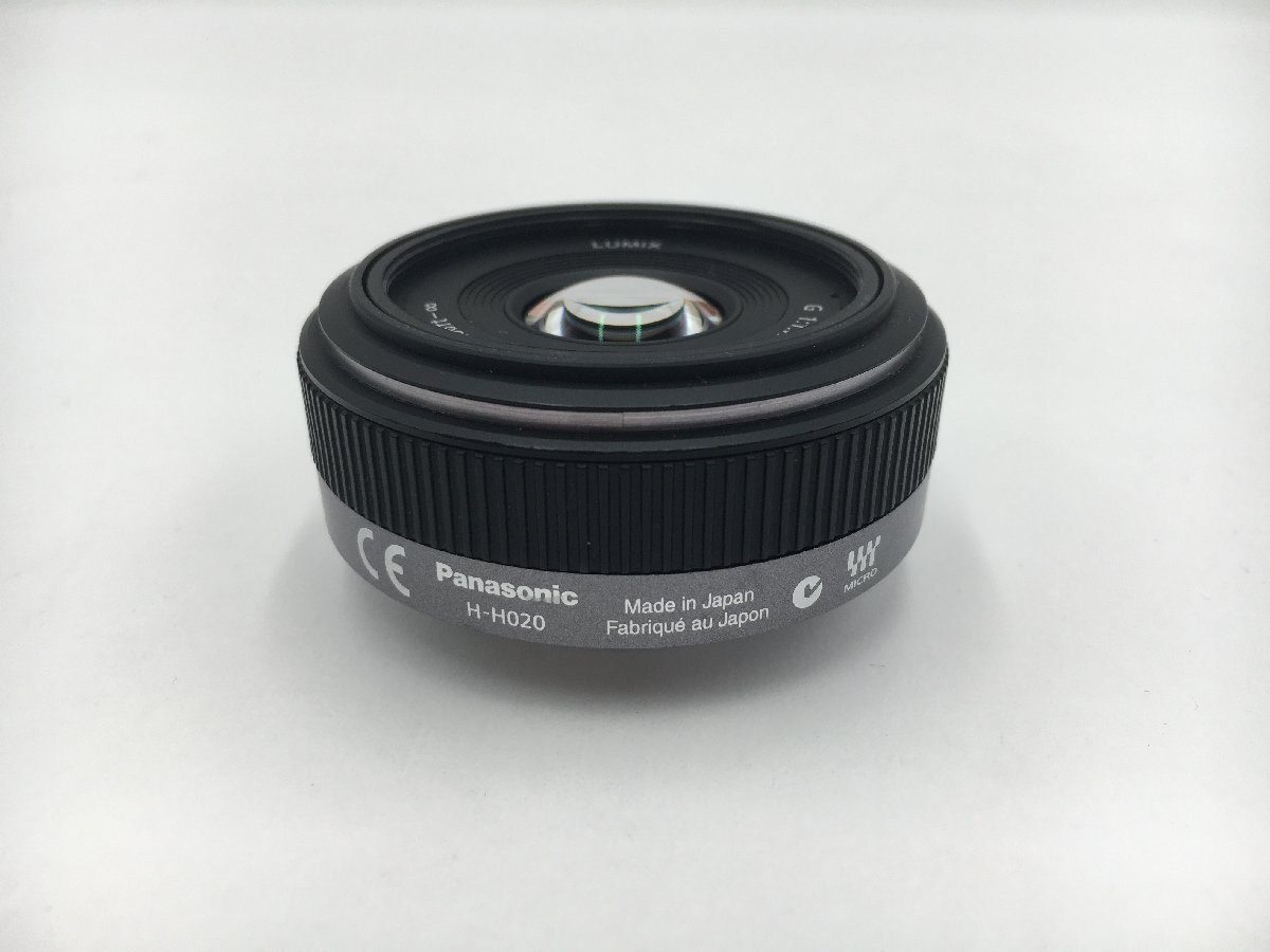 !^[Panasonic Panasonic ]LUMIX G 20mm/F1.7 ASPH. mirrorless single-lens camera for single burnt point lens H-H020 0326 8