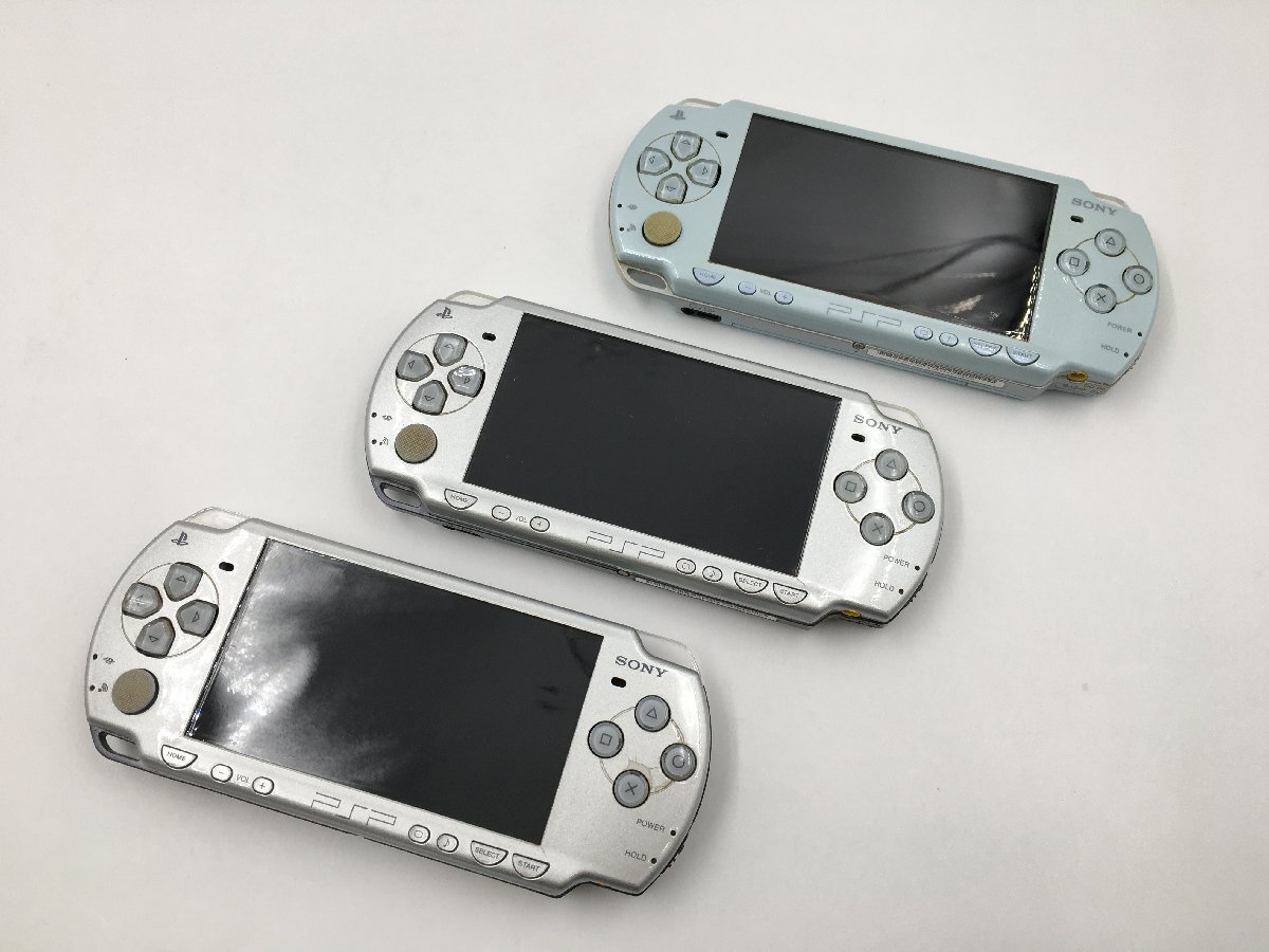 ♪▲【SONY ソニー】PSP PlayStation Portable 3点セット PSP-2000 まとめ売り 0327 7_画像1