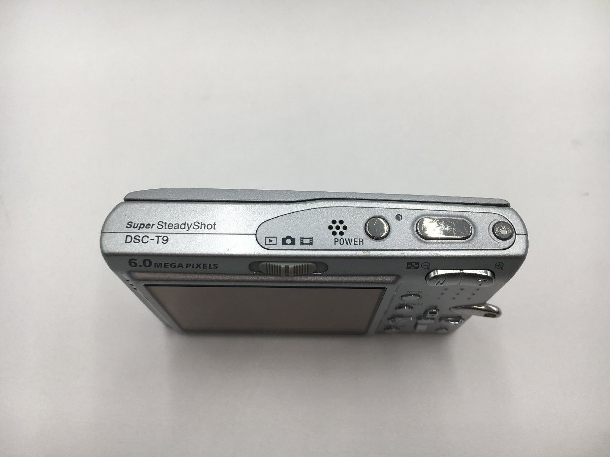 ♪▲【SONY ソニー】コンパクトデジタルカメラ 部品取り DSC-T9 0327 B 8_画像4