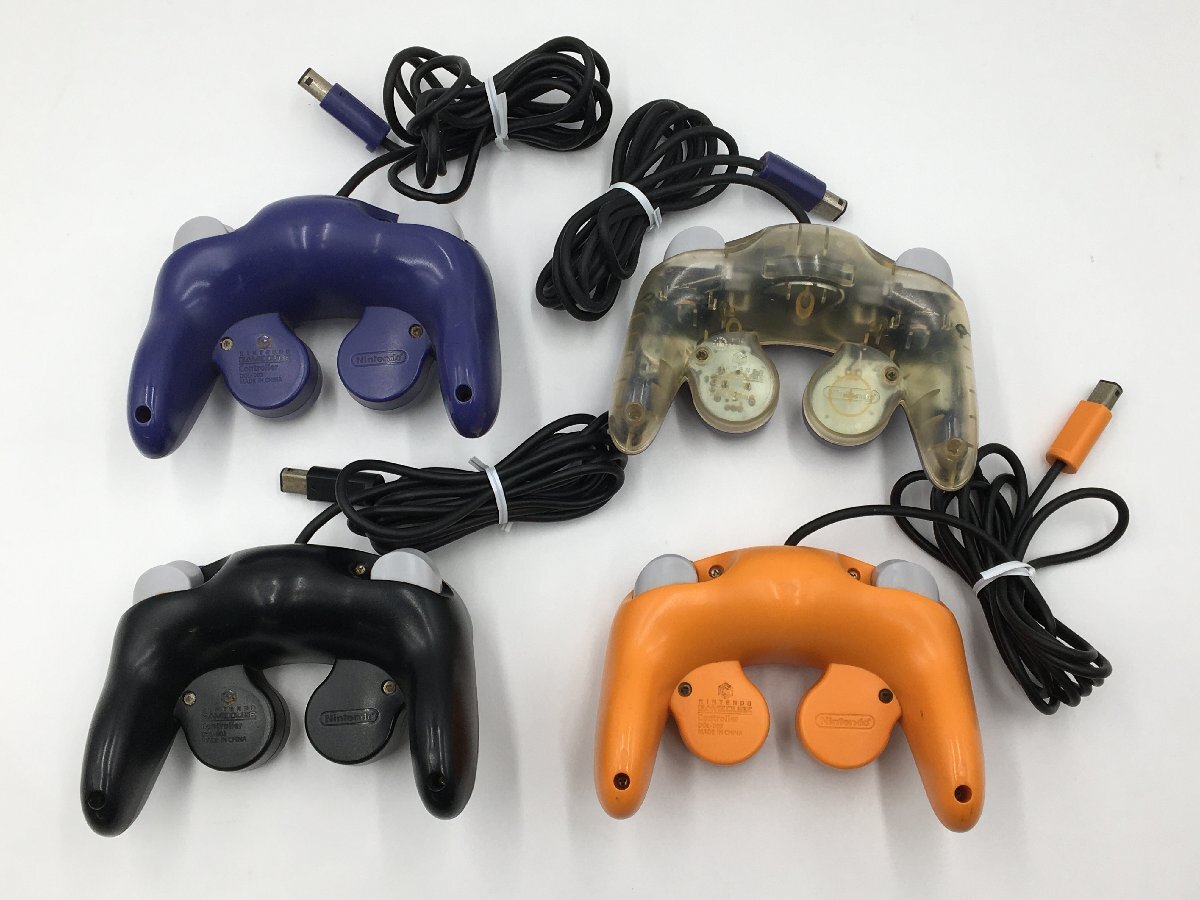 !^[Nintendo Nintendo ] Game Cube controller 4 point set DOL-003 set sale 0327 6